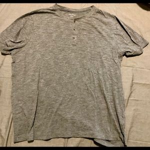 Banana Republic Gray Henley